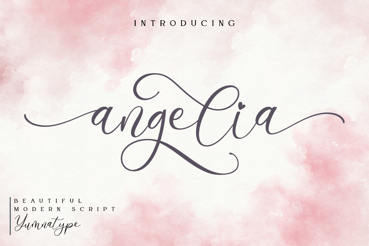 beautiful script font