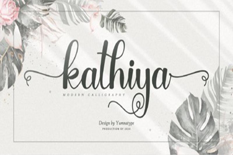 beautiful script font