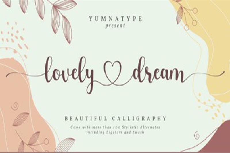 beautiful script font