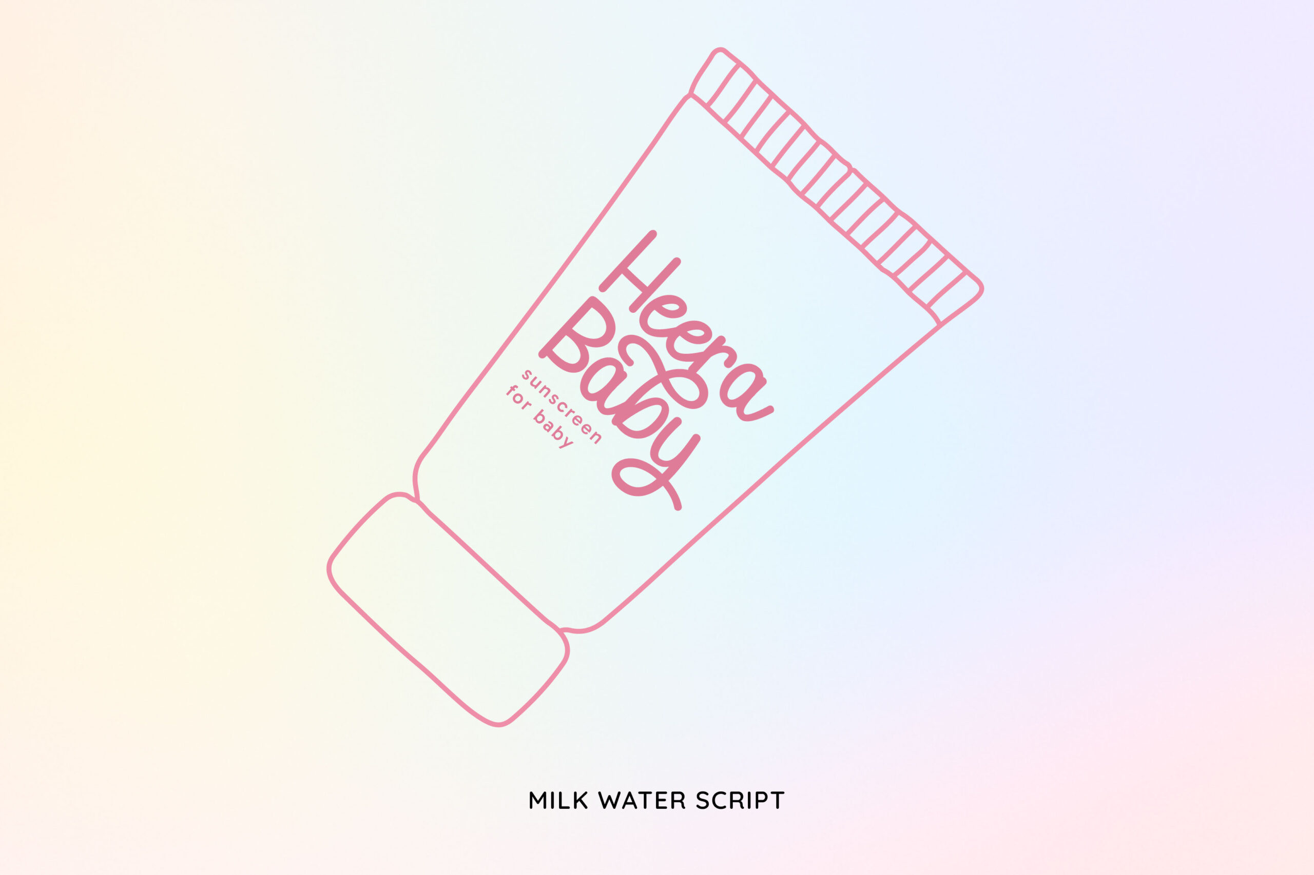 font for baby products