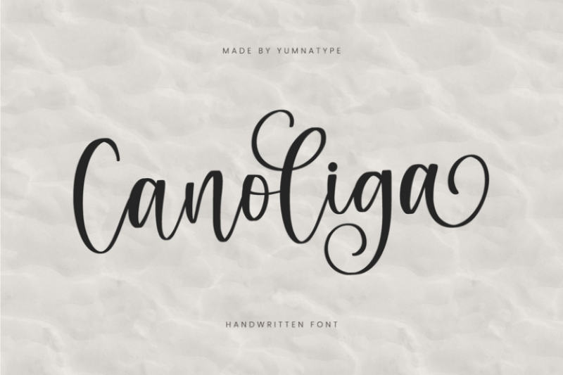 https://yumnatype.com/collection/font/canoliga/ Wedding Script Fonts