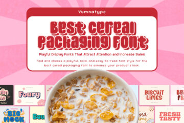 picture of Best Cereal Packaging Font: Playful Display Fonts That Attract Attention and Increase Sales