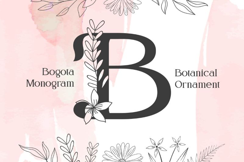 Beautiful Monogram Font
