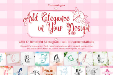 picture of Add Elegance in Your Design with 17 Beautiful Monogram Font Recommendations