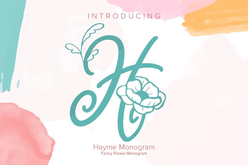 Beautiful Monogram Font