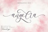 Last preview image of Angelia – Lovely Script.