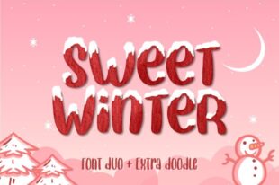 Sweet Winter - Font Duo Extras