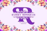 Last preview image of Ramsey Monogram