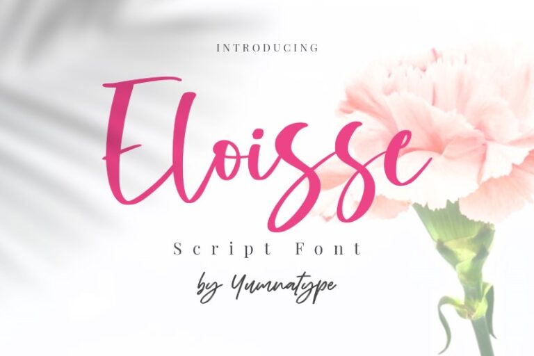 Preview image of Eloisse-Elegant Handwritten Font