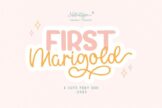 Last preview image of First Marigold