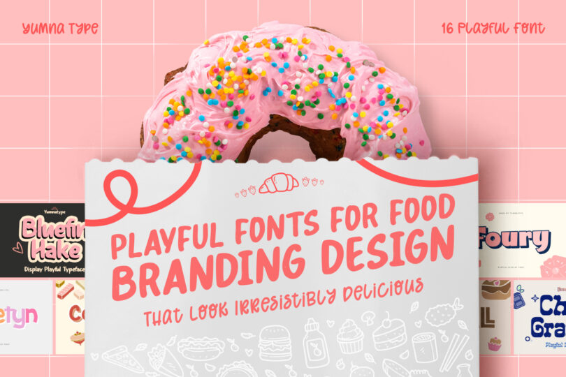 picture of 16 Playful Fonts for Food Branding Design That Look Irresistibly Delicious