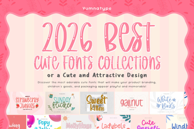 picture of 2026 Best Cute Fonts Collections for a Cute and Attractive Design